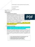 Experiencia de Aprendizaje Marzo Abril