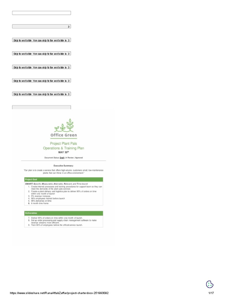 Project Charter | PDF | Agile Software Development | Lean Manufacturing