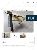 Simple Knife Sharpener For Stones or Sandpaper by Rlasse - Download Free STL Model