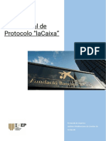 Protocolo Fundación La Caixa