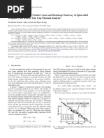 Prediction of Graphite Nodule Count and Shrinkage Tendency of Spheroidal Graphite Cast Iron by One Cup Thermal Analysis