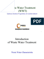 Waste Water Treatment Optimization