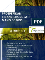 Prosperidad Financiera de La Mano de Dios