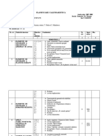 Geografie Planificare Calendarristica