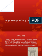 Odprawa Posłów Greckich