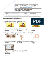 SOAL PTS Bahasa Indonesia SEMESTER 1 2022-2023