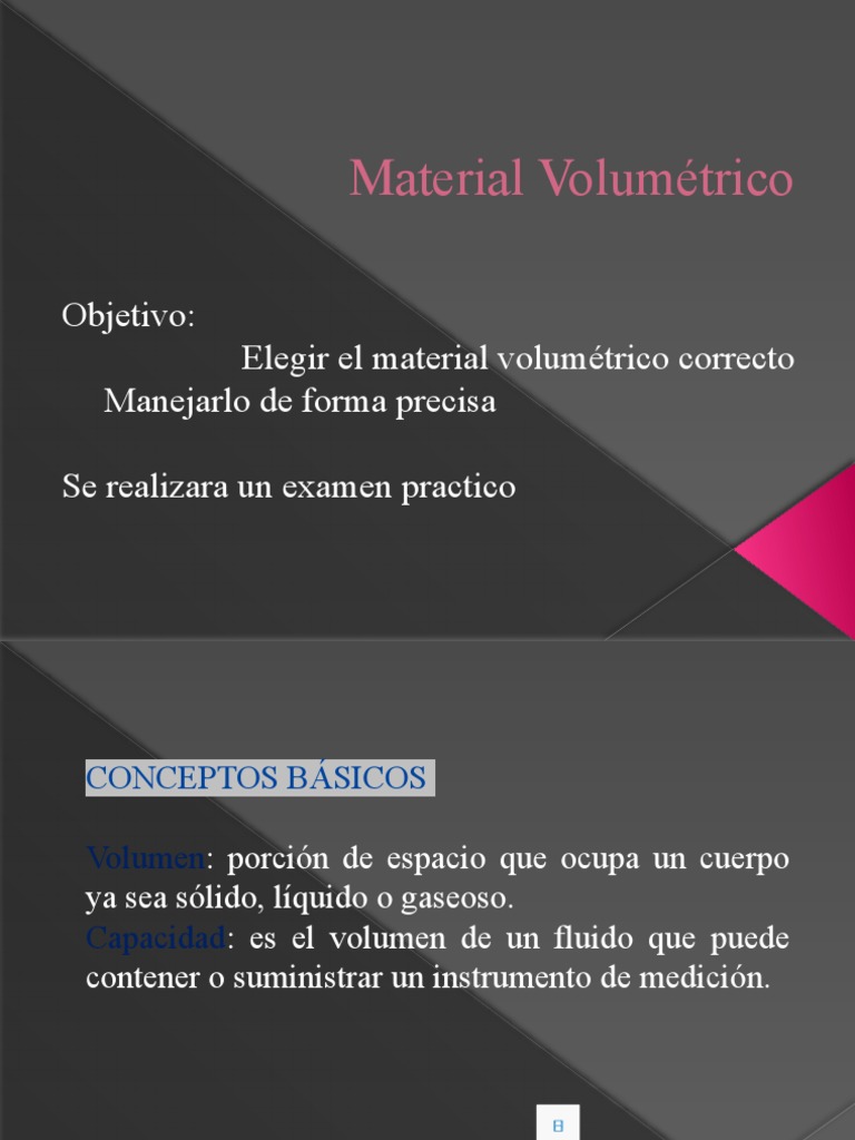 Material Volumetrico PDF Líquidos Medición