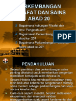 Adoc - Pub Perkembangan Filsafat Dan Sains Abad 20