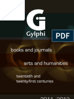 Gylphi Arts and Humanities Brochure 2011-2012