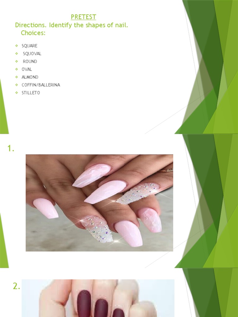 Nail Shapes and Trimming Techniques | PDF | Nail (Anatomy) | Foot