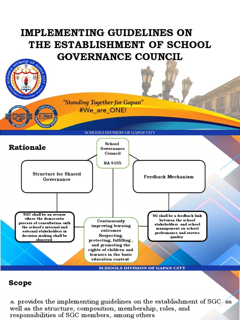 Guidelines for School Governance Council | PDF | Governance