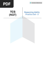 Tcs NQT Reasoning Ability Practice Set 3 6344cb85