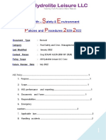 Hydrolite Pool Safety & Crisis Management Procedures