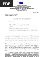 Download Sop on Conduct of Crime Scene Investigation by Jayr Nacional SN60433375 doc pdf