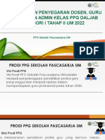 01-Orientasi Dan Penyegaran Dosen GP Dan Admin Kelas PPG DALJAB Kategori 1 Tahap II 2022 (Pak Makbul).Pptx