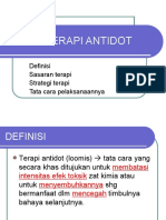 Kuliah 11 Dasar Terapi Antidot