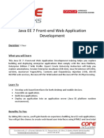 Java EE 7 Front End Web Application Development