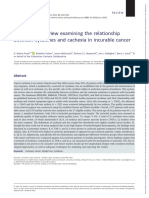 J Cachexia Sarcopenia Muscle - 2022 - Paval - A Systematic Review Examining The Relationship Between Cytokines and Cachexia