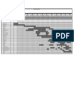 Calendario de obra por partidas casa habitación 35 semanas