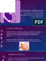 Control Prenatal Medicamentos