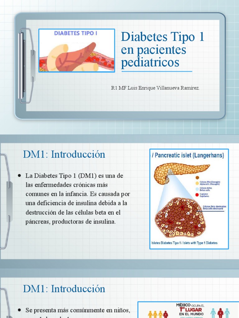 DM1 Pediatría | PDF | Diabetes | Hipoglucemia