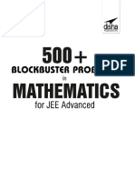 Disha Mathematics 500 BlockBuster Problems For JEE Advanced