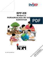 Epp-He4 q1q2 Mod2 PangangalagaNgSarilingKasuotan v2