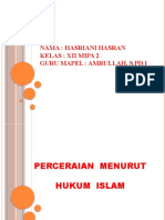 TGS PPT Bab 2 (Perceraian)