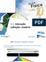 Interação Radiação - Matéria