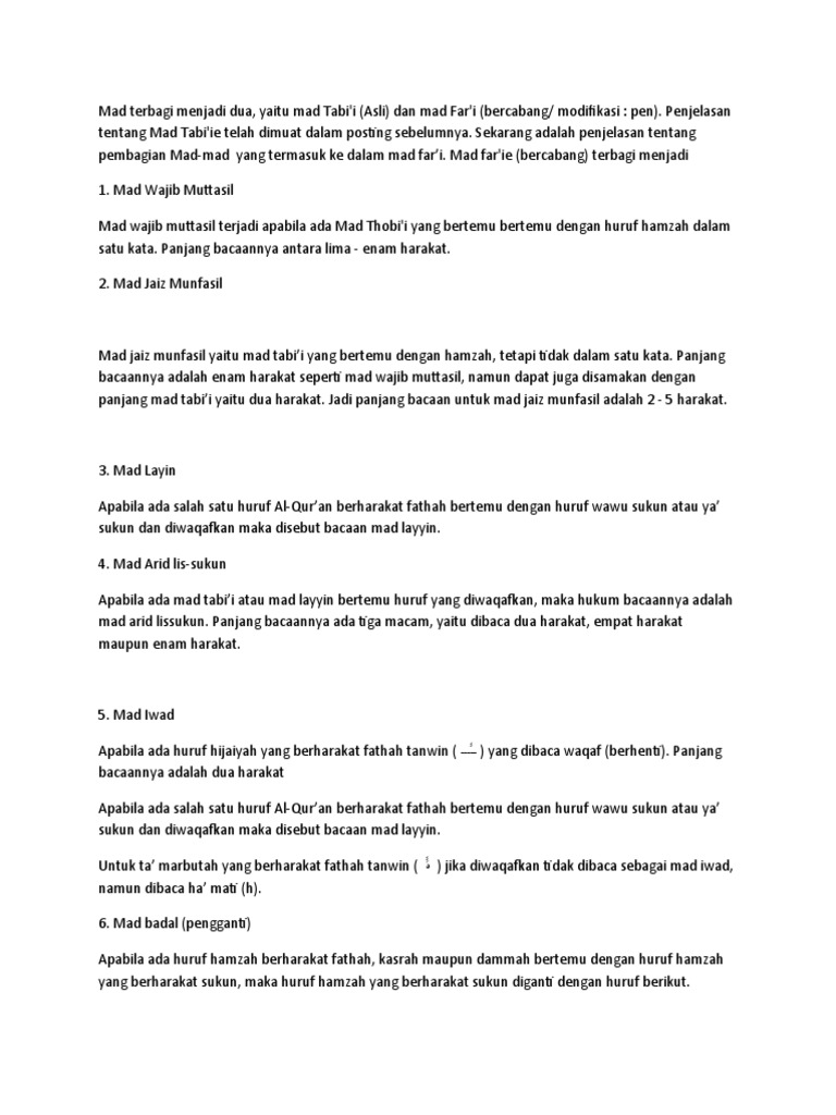 MAD pengertian untuk pemula