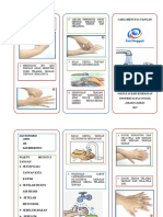 Cuci Tangan Leaflet