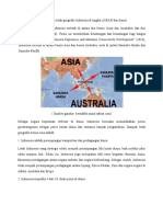 Menganalisis Pentingnya Letak Geografis Indonesia Di Tingkat ASEAN Dan Dunia
