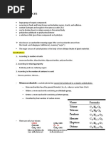 Carbohydrate Reviewer