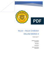 Modul MBS- NILAI NILAI SYARIAH DALAM BISNIS II