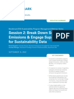 Benchmark ESG Sustainability Program Management Webinar Series