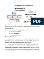 Methods of Improving Commutation