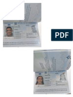 Documentos para Visa