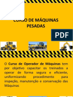 Curso Operador Máquinas Pesadas