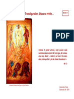QQ Pas Matthieu-DOSSIER 4 Sur La Montagne de La Transfiguration Jesus Se Revele