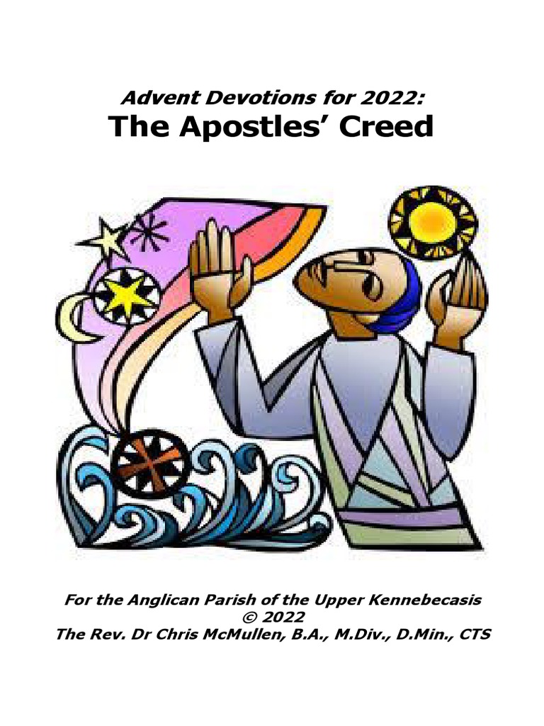 Reflections Apostles Creed For Advent 2020 PDF Jesus God The Father