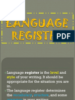 Language Register