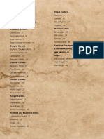 WFRP 4E Career Compendium Supplement | PDF | Necromancy