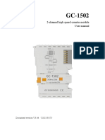 GC-1502 2-ch High Speed Counter Module User Manual