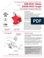 50B-4KG1 Globe 2050B-4KG1 Angle: Fire Protection Pressure Relief Valve
