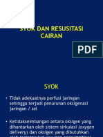 Syok Dan Resusitasi Cairan Kuliah 2019