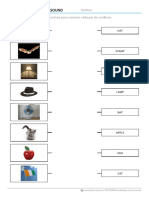 Vocabulario corto sonido a