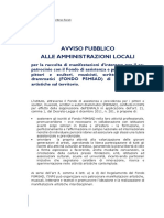 Avviso Pubblico Fondo PSMSAD Enti Locali-2022