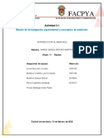 Ev3 Diseño de Investigación Experimental y Conceptos de Medición. EQ