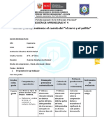 Sesion de Aprtendizaje de Comprension Lectora