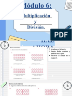 M6 CLASE 01 Relacionar La Multiplicación Con La Suma Iterada Por Medio de La Matriz de Puntos